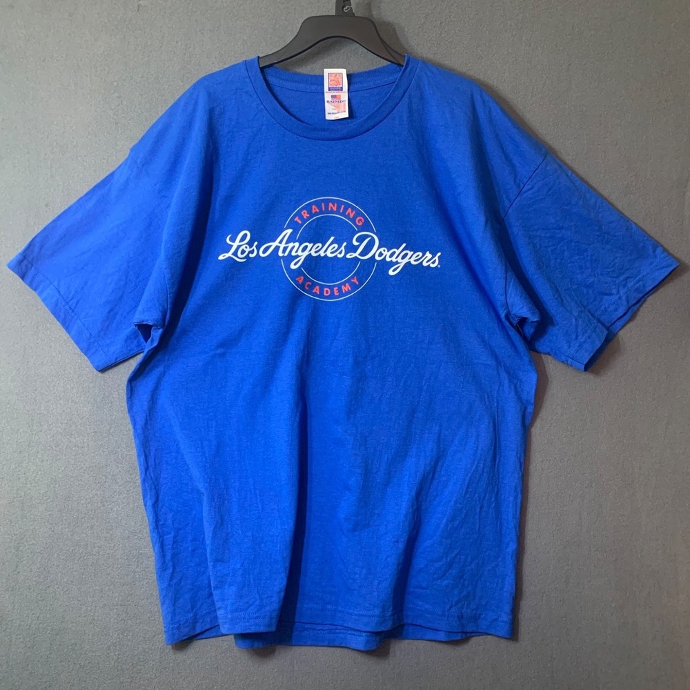 Los Angeles Dodgers Shirt 2XL Blue Hawaii Islands Training MLB Baseball USA